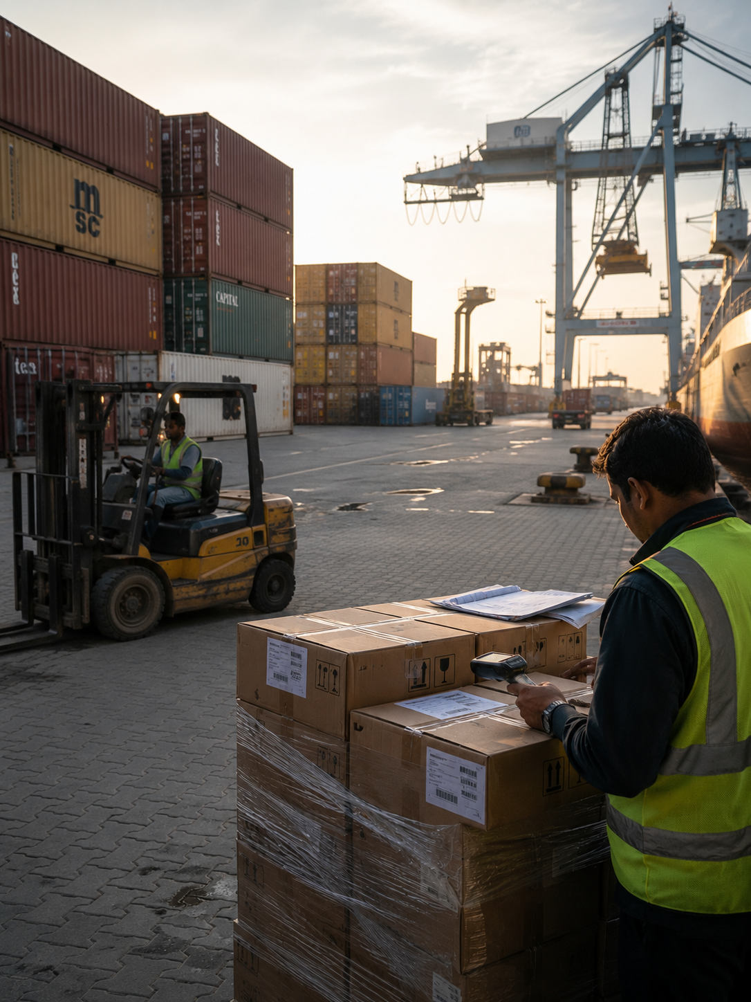 Distribution process step